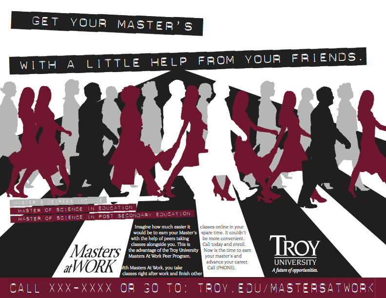 TROY - Masters at Work Program - Educator Poster
